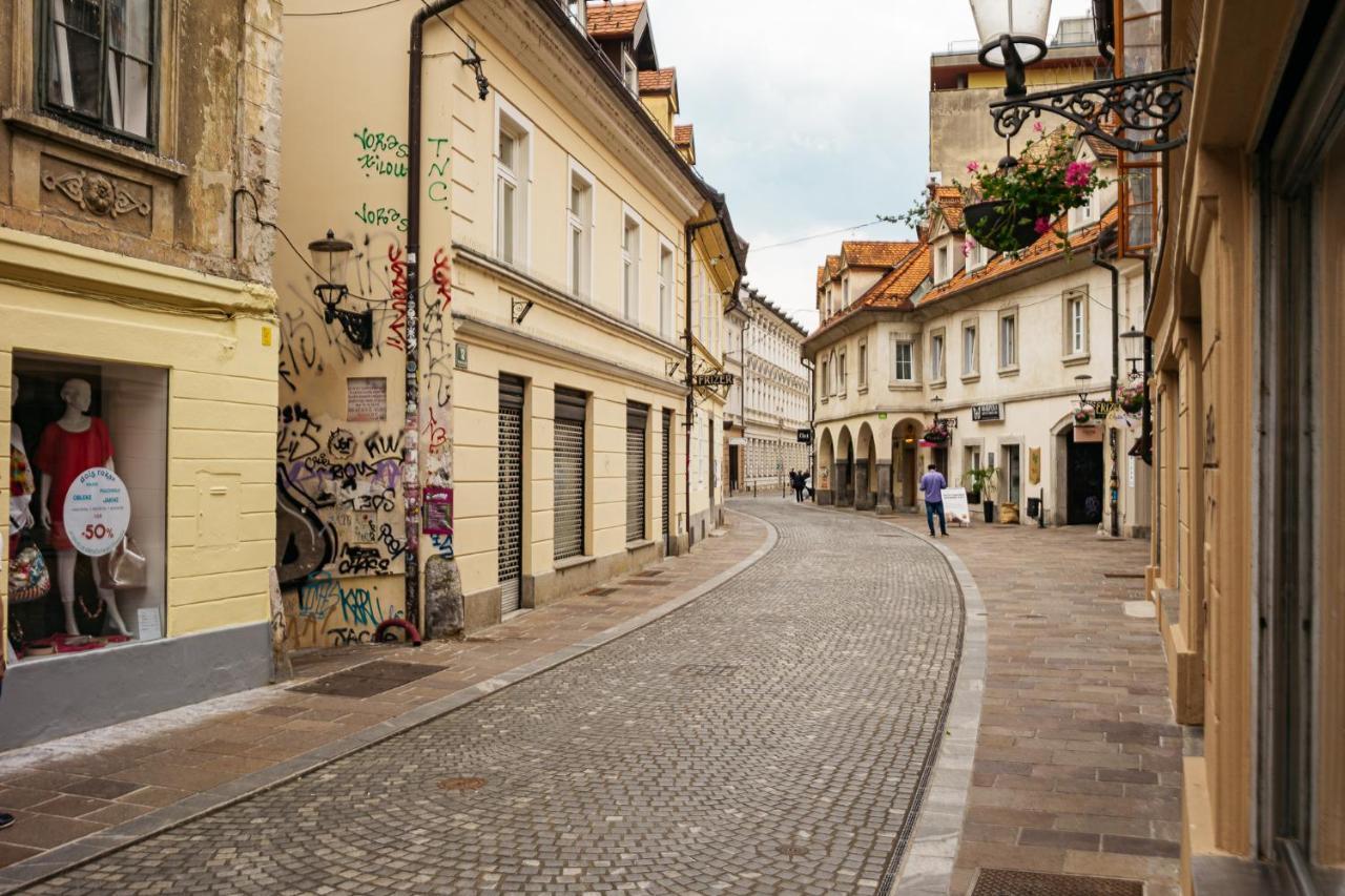 Апартаменты 150 Steps To The Main Square Любляна Экстерьер фото